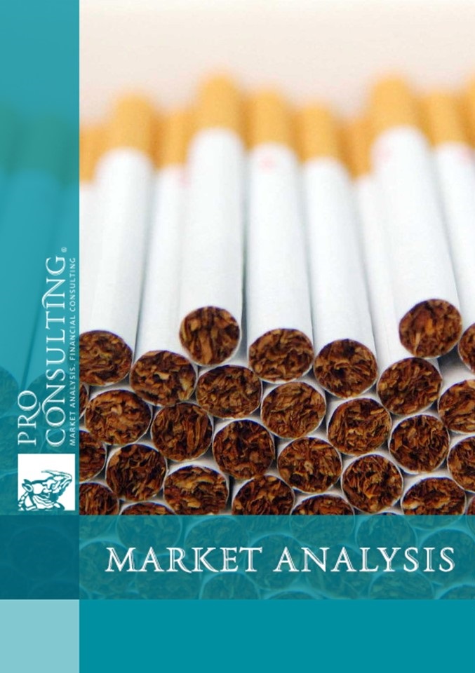 Analysis of the cigarette market in Ukraine. 2020 year